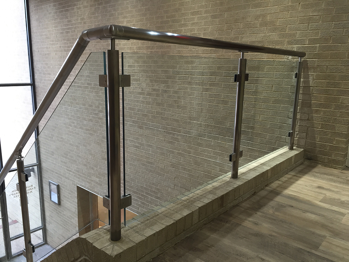 Custom Glass offices Montgomery Co MD Glass Partitions Railings DC VA