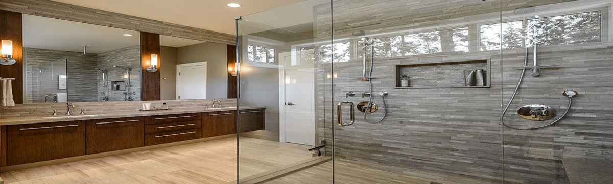 custom shower enclosure